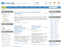 Tablet Screenshot of dlearn.org